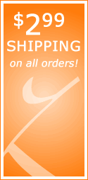 $2.99 shipping on all orders!